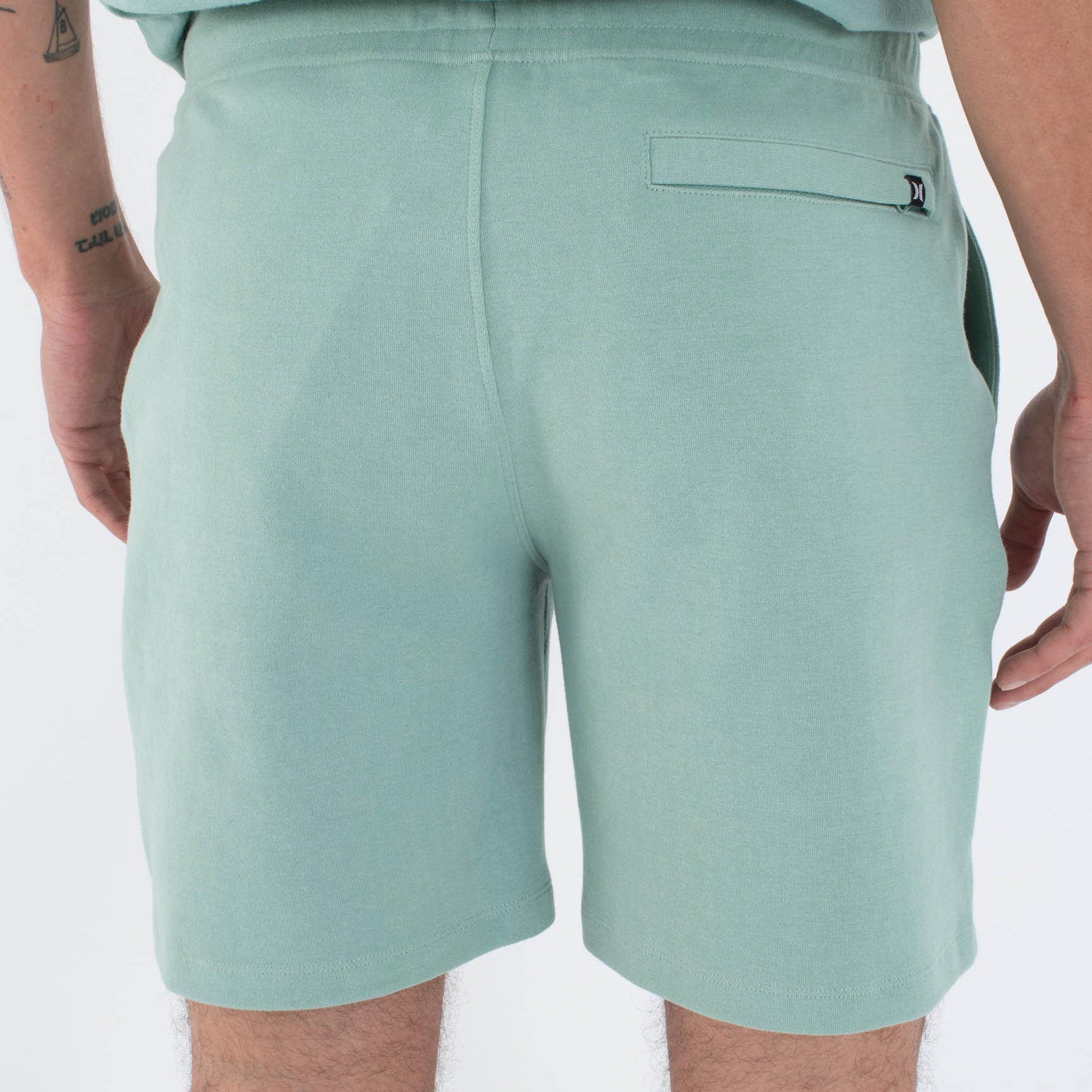 Pantaloni scurți Hurley Low Tide Fleece Submarine Artillery - vedere 5