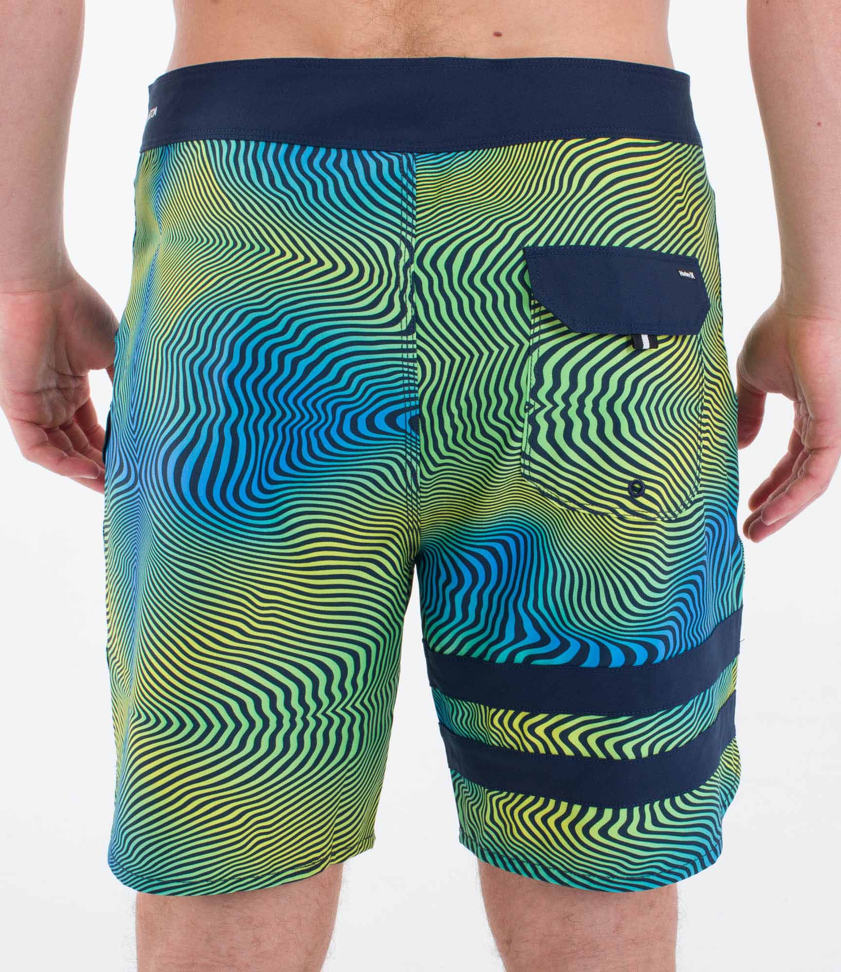 Boardshorts HURLEY - PHANTOM BLOCK PARTY 18' ARMORED NAVY