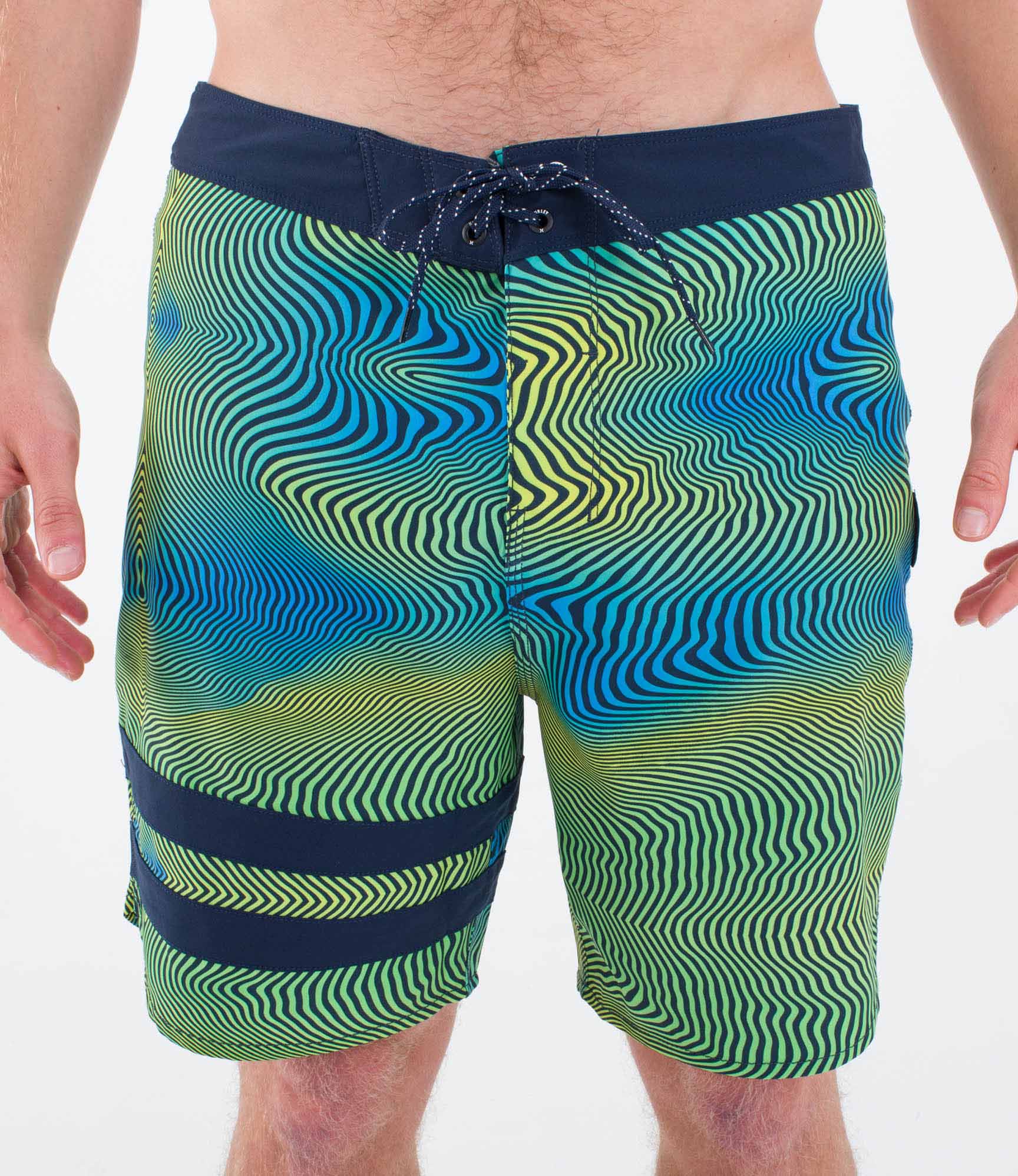 Boardshorts HURLEY - PHANTOM BLOCK PARTY 18' ARMORED NAVY