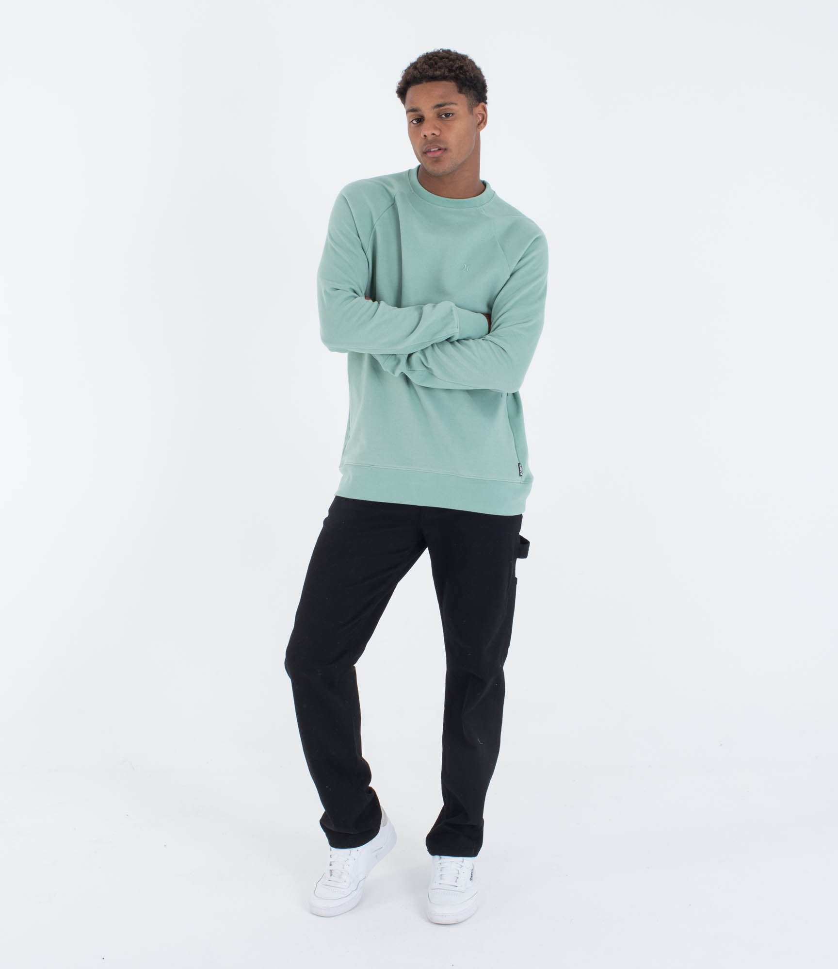 Bluza HURLEY LOW TIDE CREW SUBMARINE PEBBLE ARTILLERY