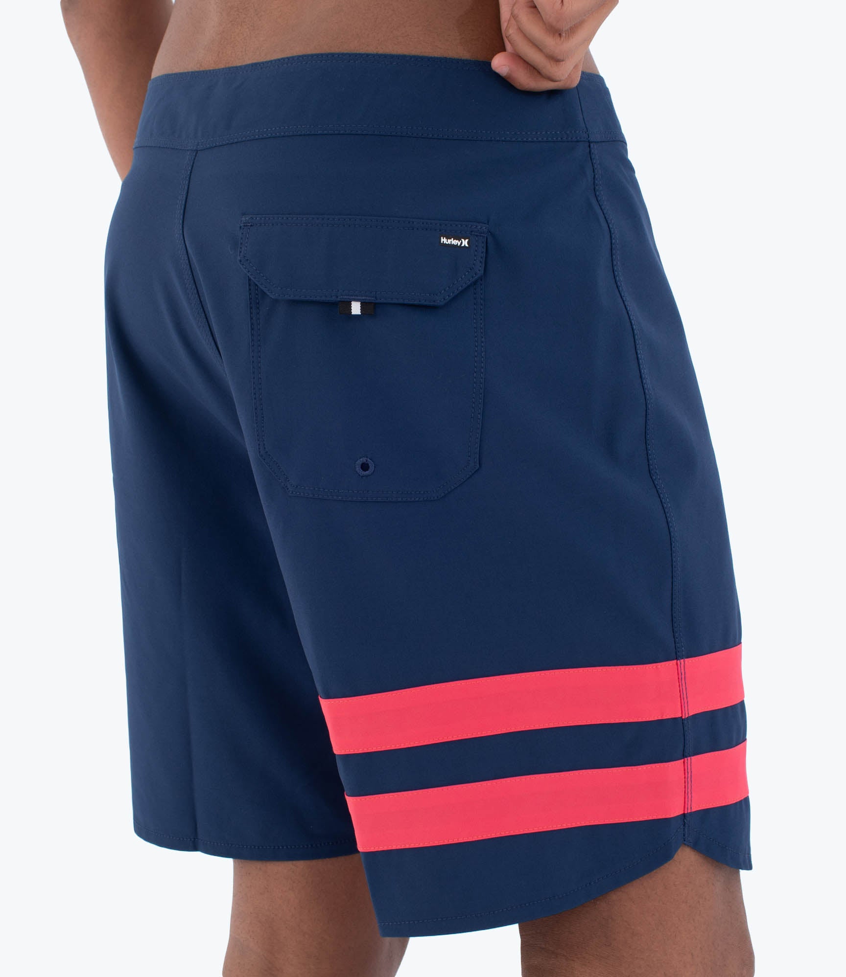 Boardshorts HURLEY - PHANTOM BLOCK PARTY 18' PAGENT BLUE