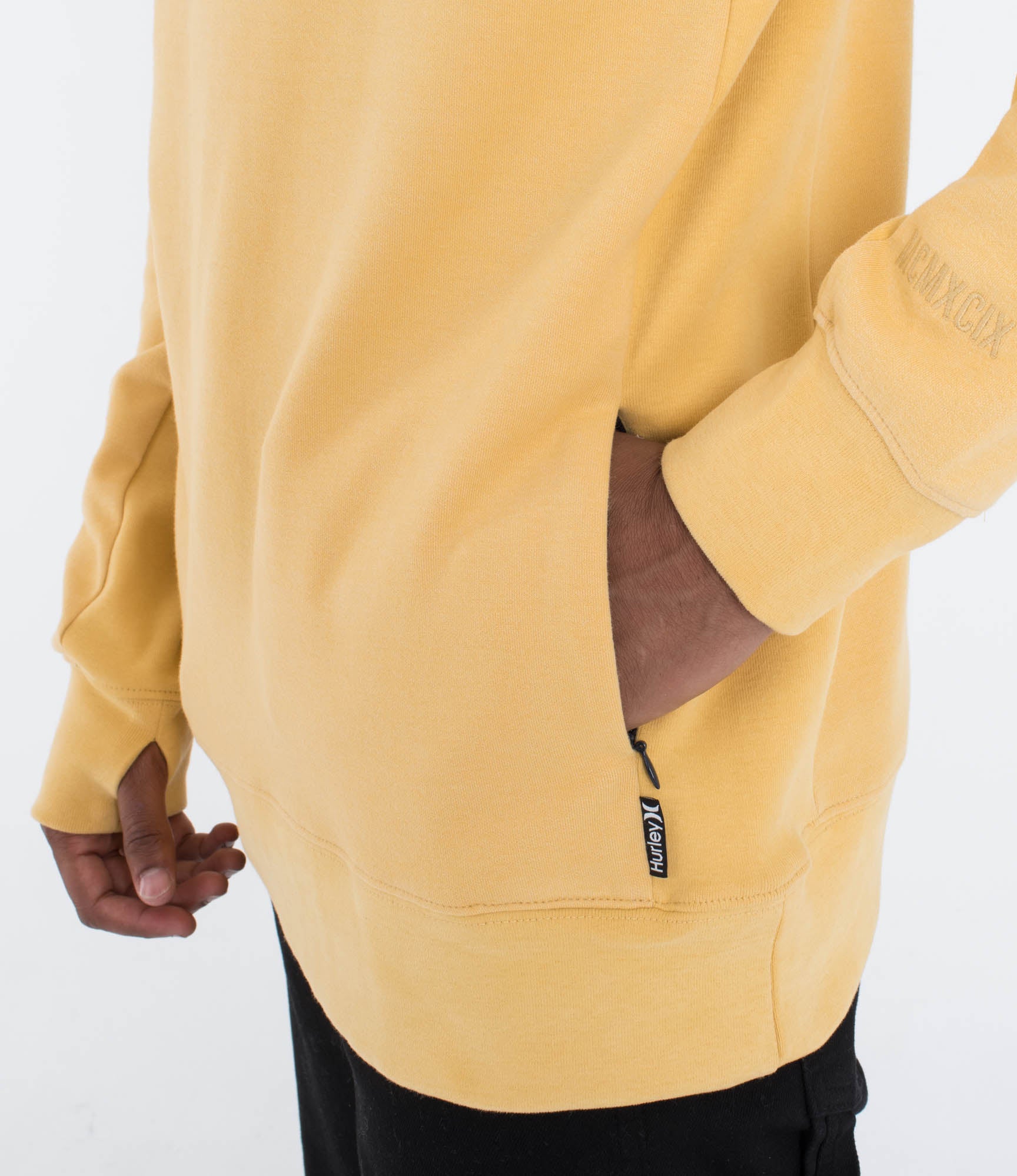 Bluza HURLEY LOW TIDE CREW SUBMARINE PEBBLE