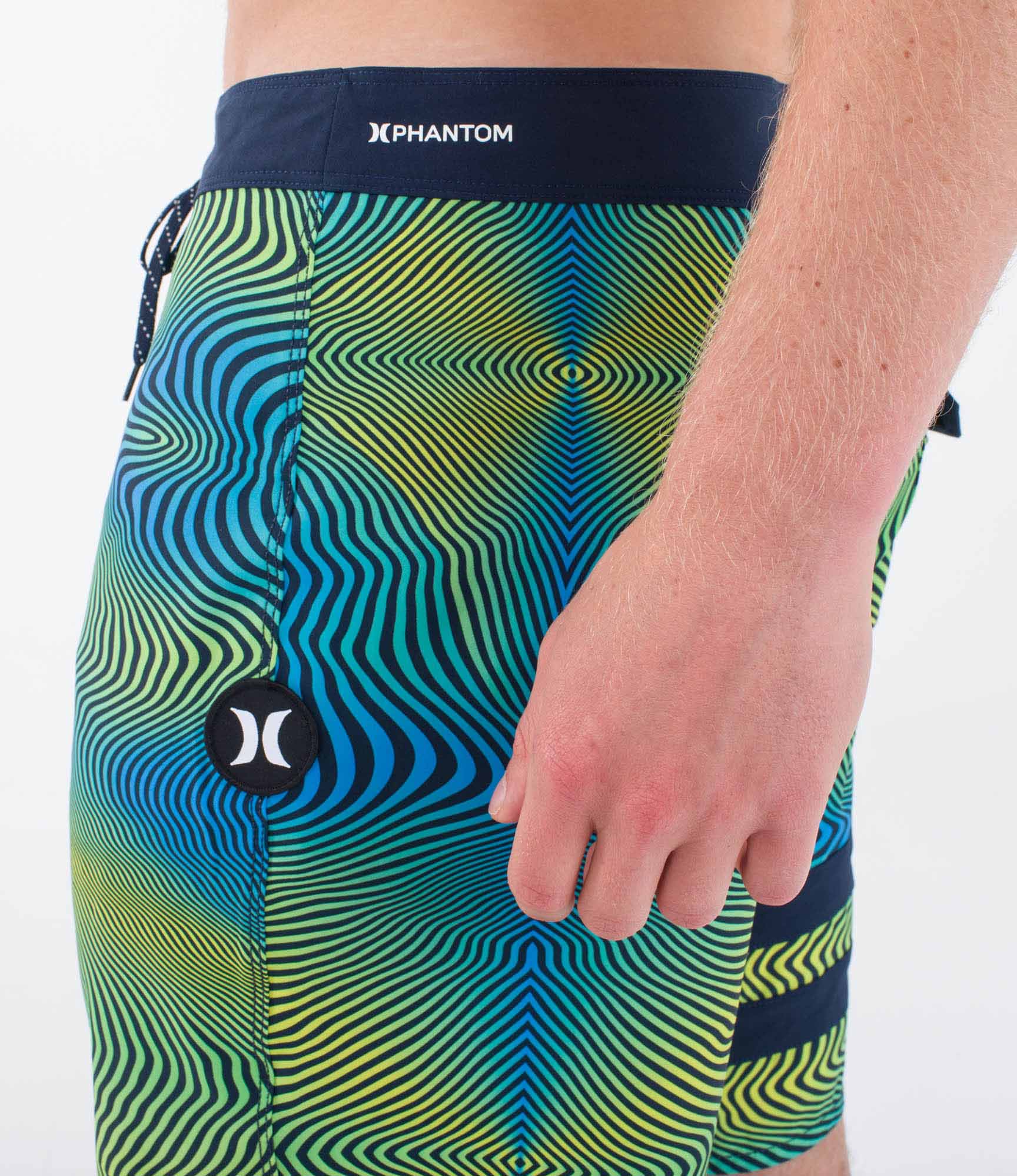 Boardshorts HURLEY - PHANTOM BLOCK PARTY 18' ARMORED NAVY