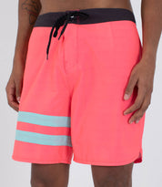Boardshorts HURLEY - PHANTOM BLOCK PARTY 18' NEON PINK