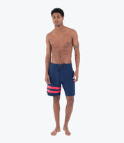 Boardshorts HURLEY - PHANTOM BLOCK PARTY 18' PAGENT BLUE