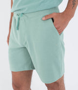 Pantaloni Scurti HURLEY LOW TIDE FLEECE SUBMARINE ARTILLERY