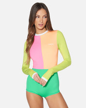 Costum de baie Around The Block Retro Surf Suit