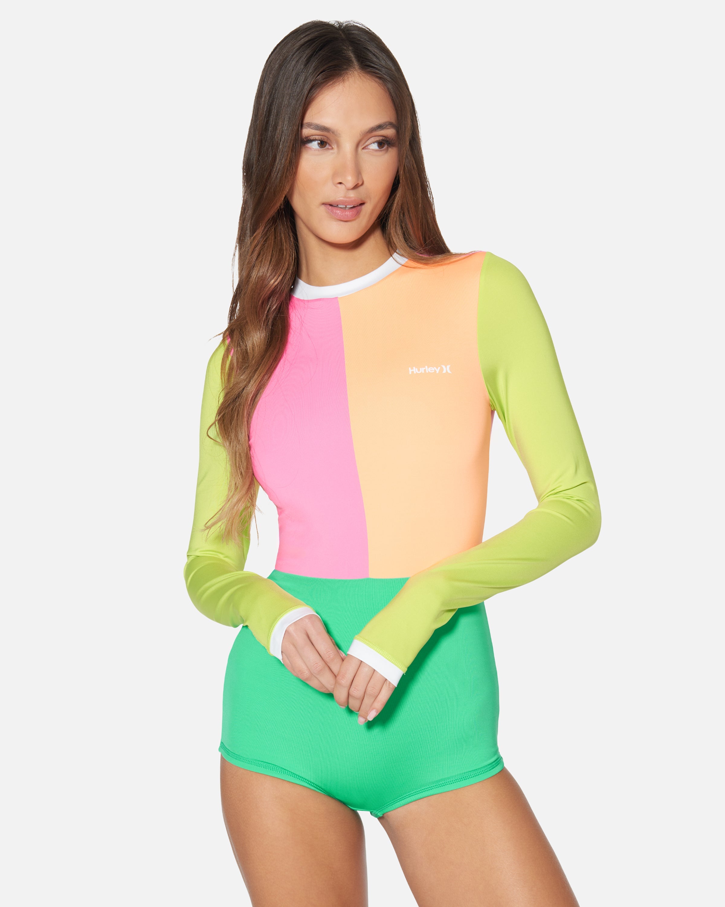 Costum de baie Around The Block Retro Surf Suit