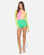 Costum de baie Around The Block Retro Surf Suit
