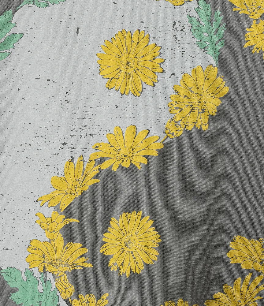 Tricou HURLEY YIN & YAN BOYFRIEND CROPPED TEE