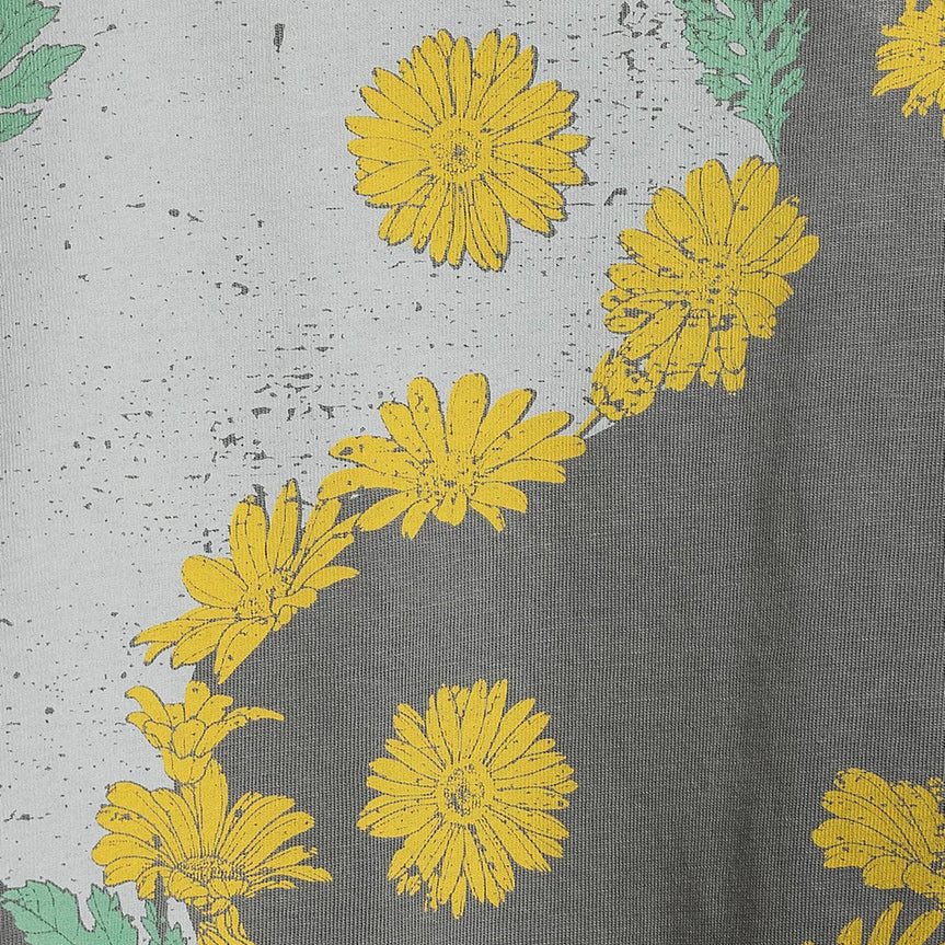 Tricou Hurley Yin & Yan Boyfriend Cropped Tee - vedere 5