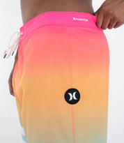 Boardshorts HURLEY - PHANTOM BLOCK PARTY 18' NECTARINE