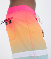 Boardshorts HURLEY - PHANTOM BLOCK PARTY 18' NECTARINE