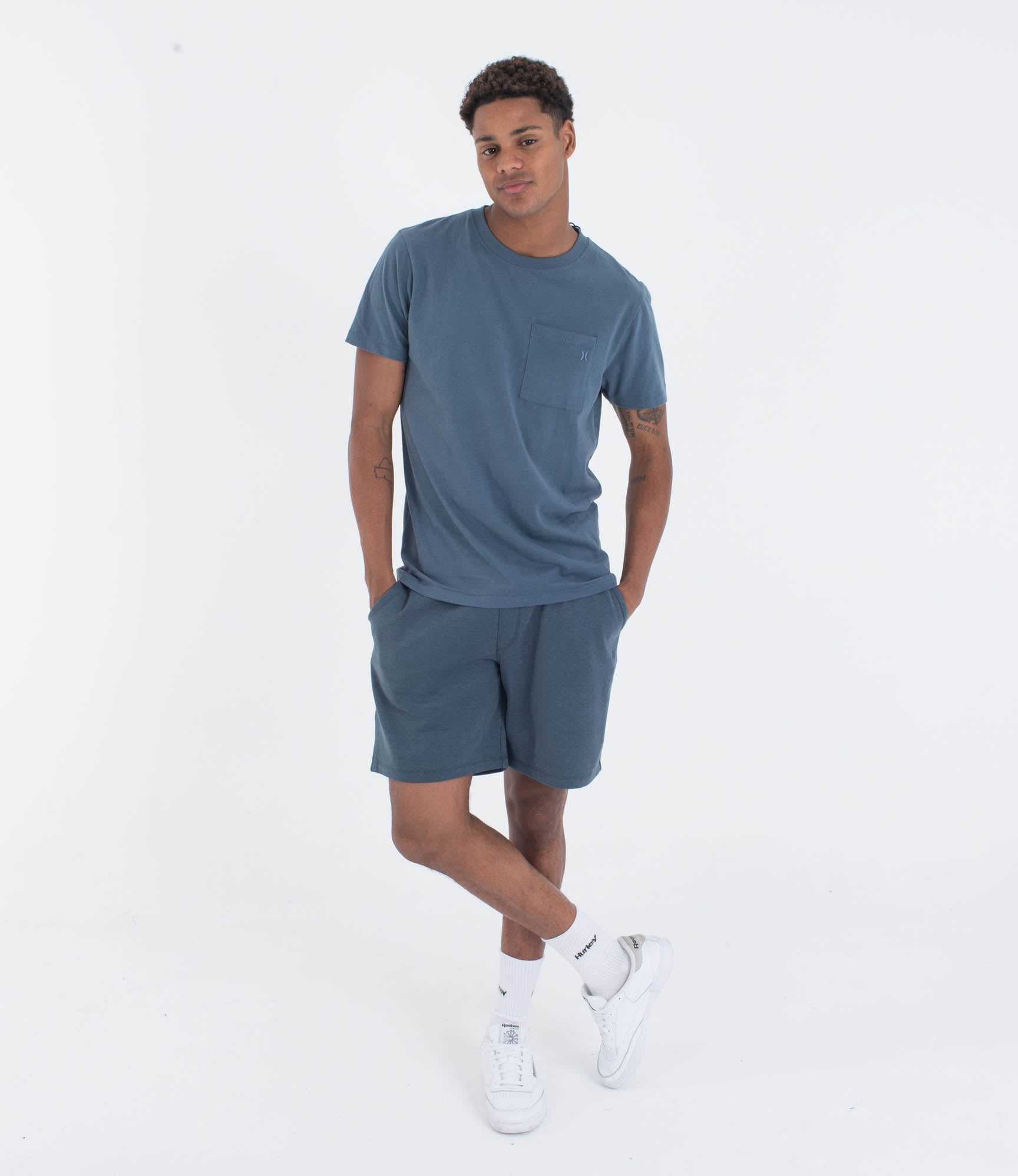 Pantaloni Scurti HURLEY LOW TIDE FLEECE SUBMARINE