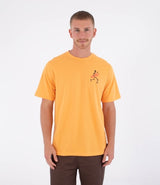 Tricou HURLEY - TEE SS PRINTING PRESS FLAMINGUE NECTARINE