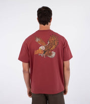 Tricou HURLEY - FLY SS CHERRY CRIMSON