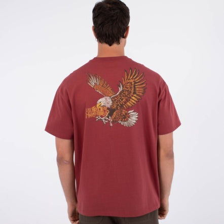 Tricou HURLEY - FLY SS CHERRY CRIMSON