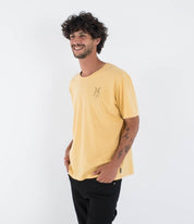 Tricou HURLEY - M SIDER BP SS TEE - Reversible - Pebble