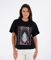 Tricou HURLEY - TEE PERSEPHONE CREEK BLACK