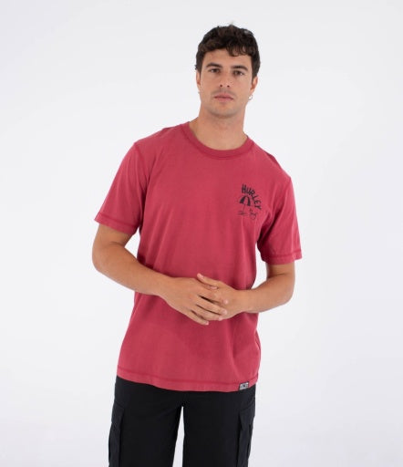 Tricou HURLEY - M SIDER BP SS TEE CHERRY CRIMSON