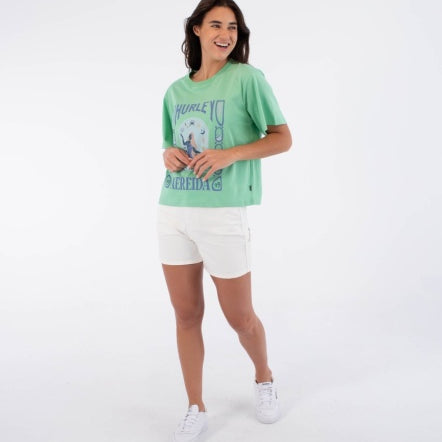 Tricou HURLEY - TEE NEREIDA ISLAND LIQUID JADE