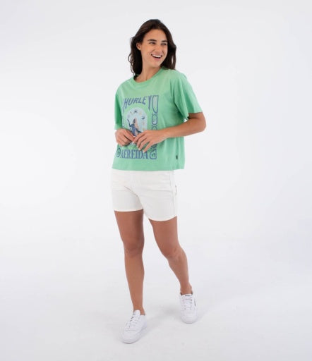Tricou HURLEY - TEE NEREIDA ISLAND LIQUID JADE