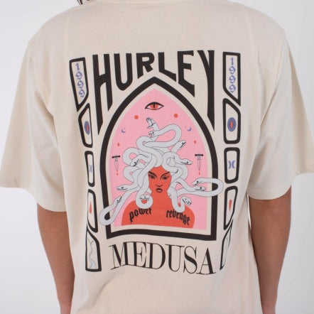 Tricou HURLEY - TEE MEDUSA URBAN TIDE BONE