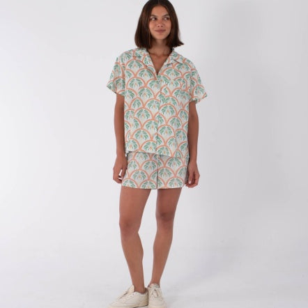 Short HURLEY - BEACH RELAX PANT BEACH CLAY