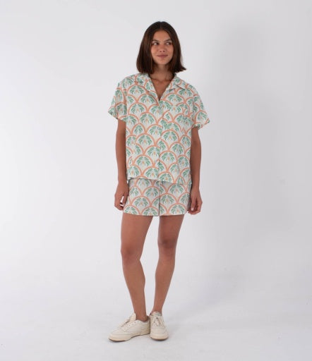 Short HURLEY - BEACH RELAX PANT BEACH CLAY