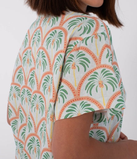 Camasa HURLEY - BEACH RELAX WOVEN BEACH CLAY