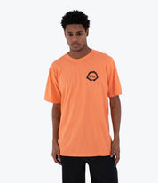 Tricou HURLEY - M SIDER BP SS TEE - Reversible - Orange Cream