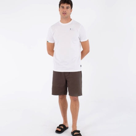 Tricou HURLEY - HELIO INDONESIA PHOTO SS TEE WHITE