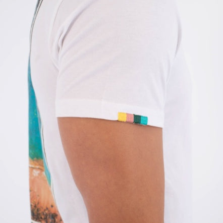 Tricou HURLEY - HELIO INDONESIA PHOTO SS TEE WHITE