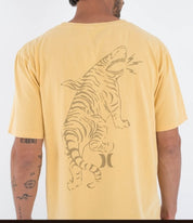 Tricou HURLEY - M SIDER BP SS TEE - Reversible - Pebble