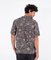 Camasa HURLEY - M WOVEN SS ETAM BLACK