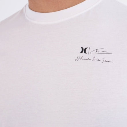 Tricou HURLEY - HELIO INDONESIA PHOTO SS TEE WHITE