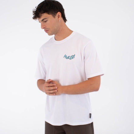 Tricou HURLEY - ETAM BLACK PHANTER SS TEE WHITE