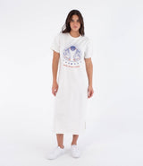 Rochie HURLEY - DRESS MIDI ISLAND BONE