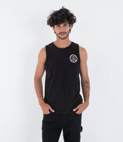 Maiou HURLEY - M SIDER BP TANK - Negru