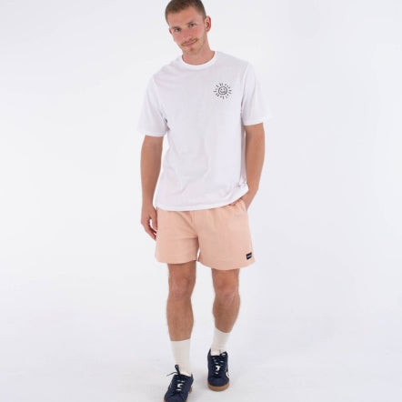 Short HURLEY - M ICON eWALKSHORT 17' BEACH CLAY