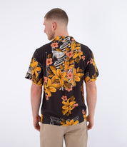 Camasa HURLEY - M WOVEN SS TRUDY BLACK