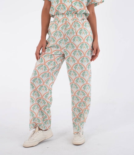 Pantaloni HURLEY - BEACH RELAX PANT LONG BEACH CLAY