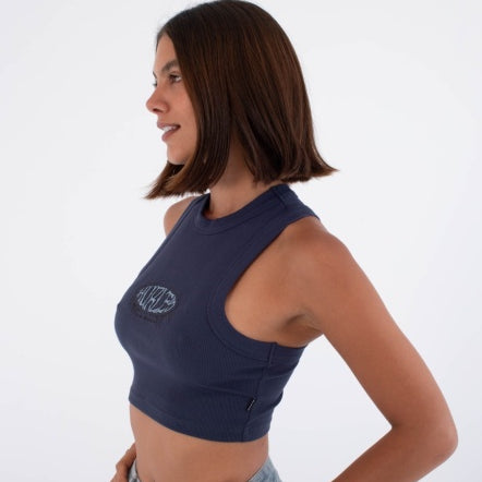 Maiou HURLEY - TANK RIBBED URBAN TIDE VINTAGE IRIS