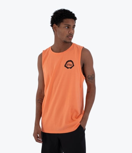 Maiou HURLEY - M SIDER BP TANK - Orange Cream