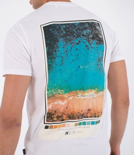 Tricou HURLEY - HELIO INDONESIA PHOTO SS TEE WHITE