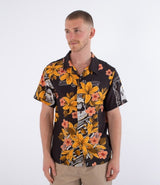 Camasa HURLEY - M WOVEN SS TRUDY BLACK