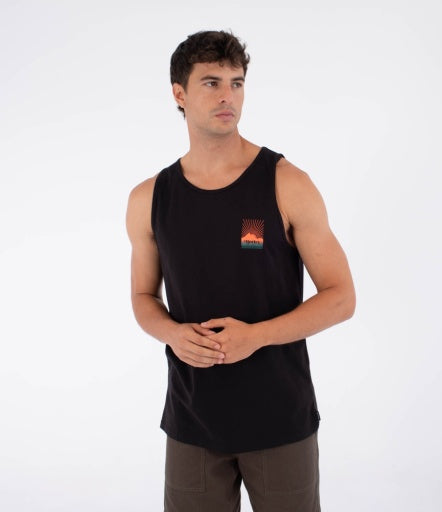 Maiou HURLEY - TANK PRINTING PRESS SURFWAR BLACK