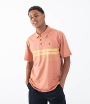 Tricou HURLEY - PRINTED STRIPE SLUB POLO SS
