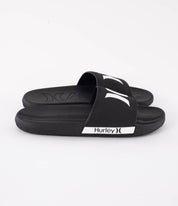 Slapi HURLEY - MAGU SLIDE BLACK / WHITE
