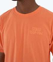 Tricou HURLEY - M SIDER BP SS TEE - Reversible - Orange Cream